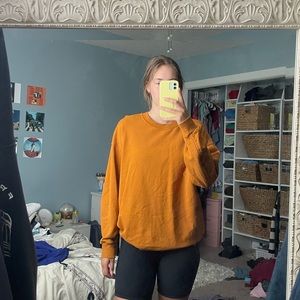 Lululemon golden crewneck